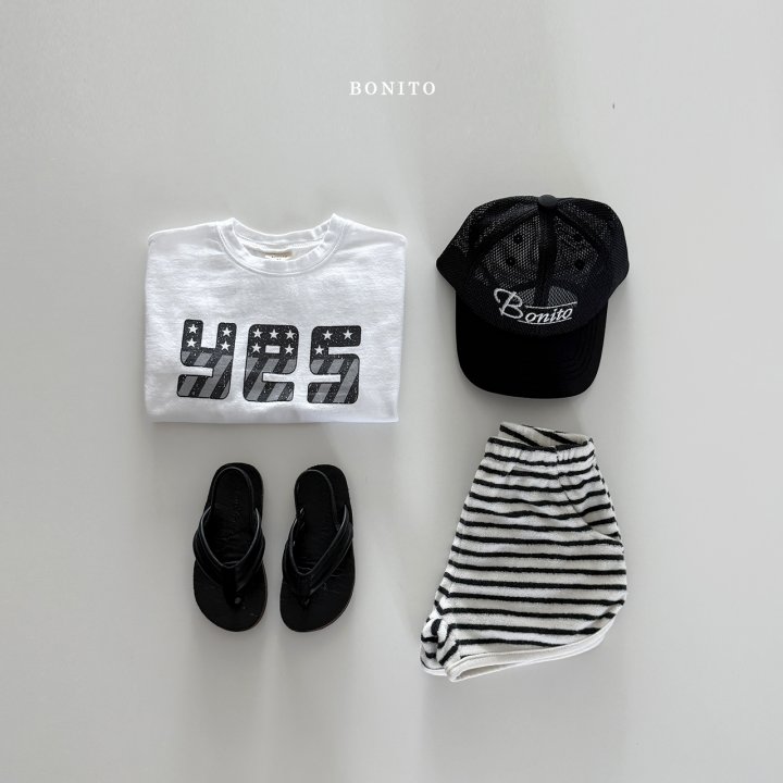 Bonito - Korean Children Fashion - #designkidswear - Striped Terry Rib Shorts - 10