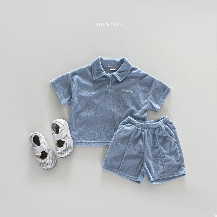 Bonito - Korean Children Fashion - #designkidswear - Collared Terry Set - 8