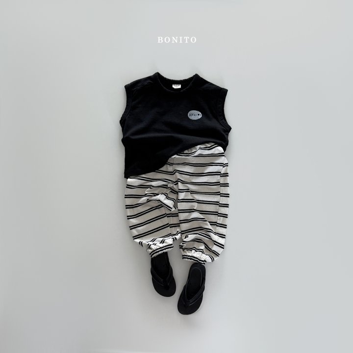 Bonito - Korean Children Fashion - #designkidswear - Stripe Jogger Pants - 10
