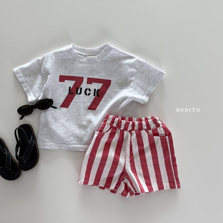 Bonito - Korean Children Fashion - #designkidswear - Vertical Stripe Shorts - 6
