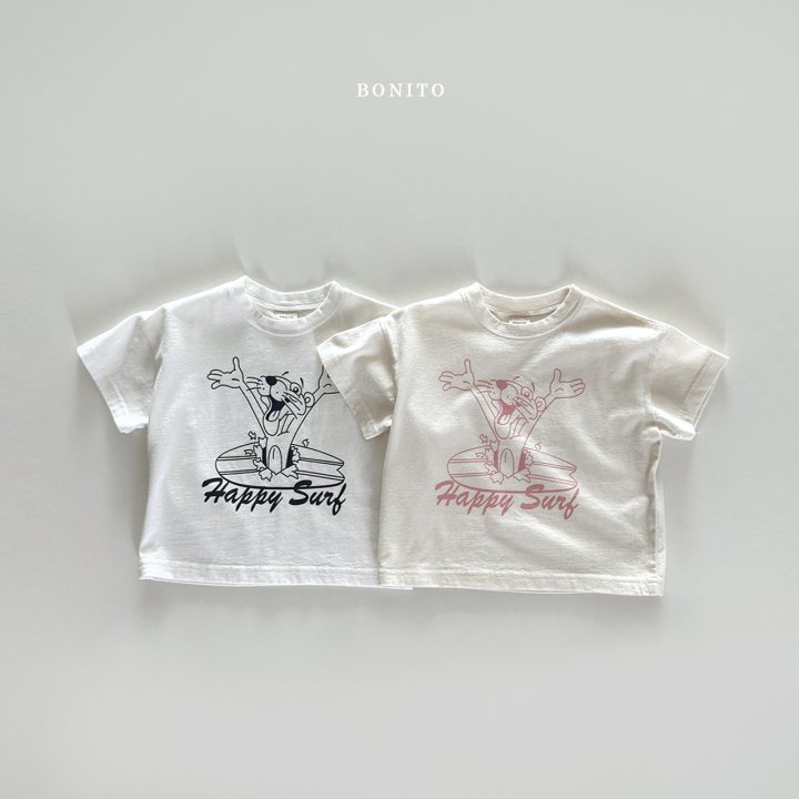 Bonito - Korean Children Fashion - #designkidswear - Happy Surf Tee - 3