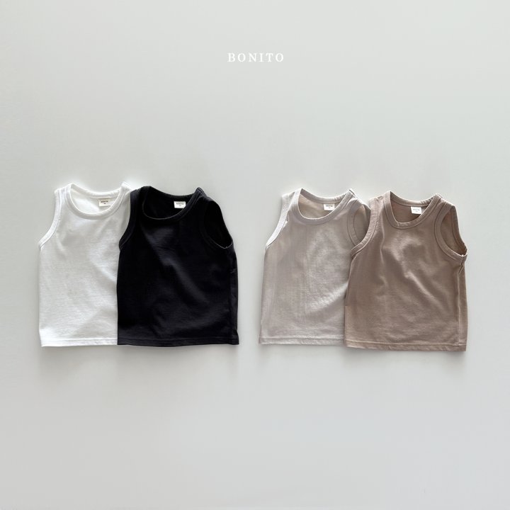 Bonito - Korean Children Fashion - #designkidswear - Sleeveless Set