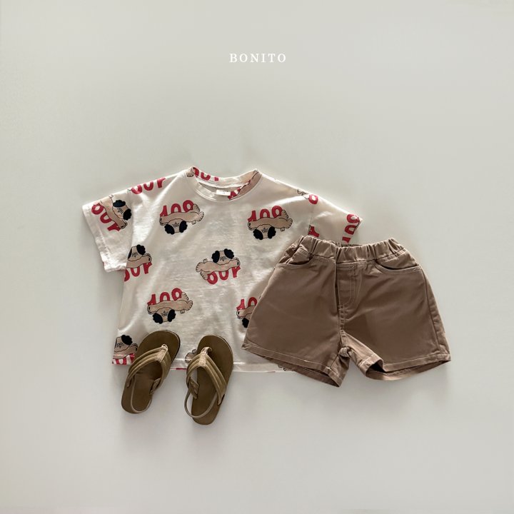 Bonito - Korean Children Fashion - #discoveringself - Dog Pattern Tee - 7