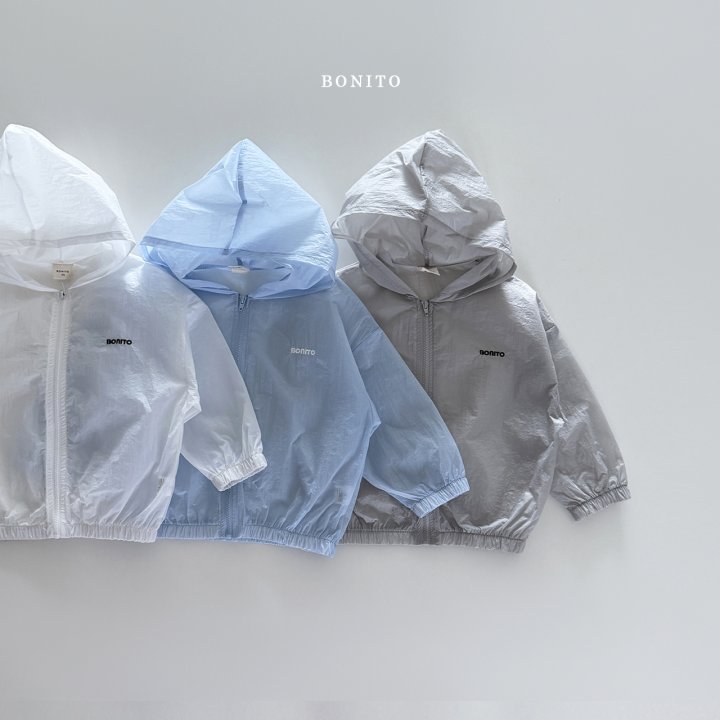 Bonito - Korean Children Fashion - #discoveringself - Windy Cooling Hood Zip-Up Jacket - 3