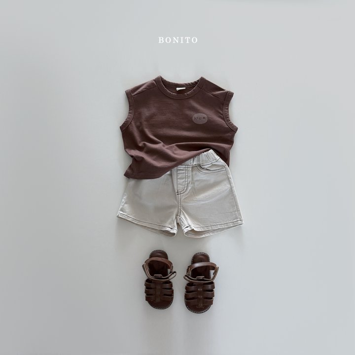 Bonito - Korean Children Fashion - #discoveringself - Hello Sleeveless - 10
