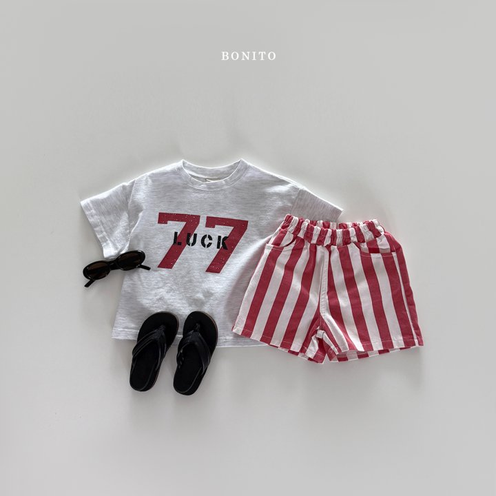 Bonito - Korean Children Fashion - #discoveringself - Vertical Stripe Shorts - 7