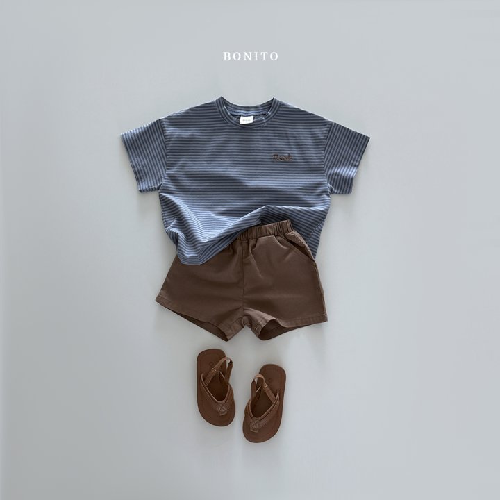 Bonito - Korean Children Fashion - #discoveringself - Tiny Stripe Stretch Tee - 12