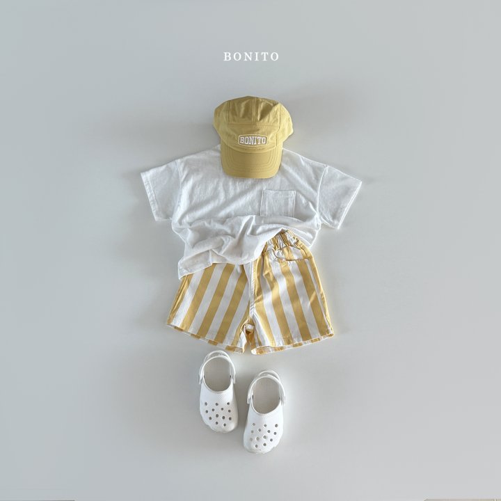 Bonito - Korean Children Fashion - #fashionkids - Slub Pocket Tee - 11