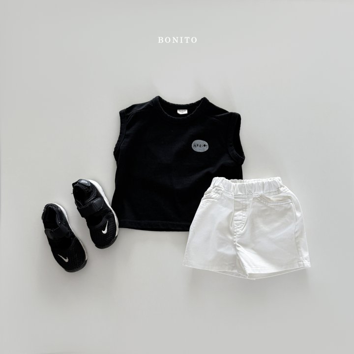 Bonito - Korean Children Fashion - #fashionkids - Hello Sleeveless - 11