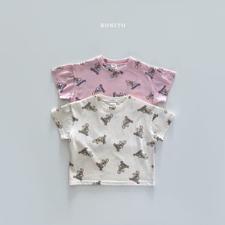 Bonito - Korean Children Fashion - #fashionkids - Bunny Rabbit Tee - 3
