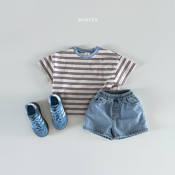 Bonito - Korean Children Fashion - #discoveringself - Special Denim Shorts - 4