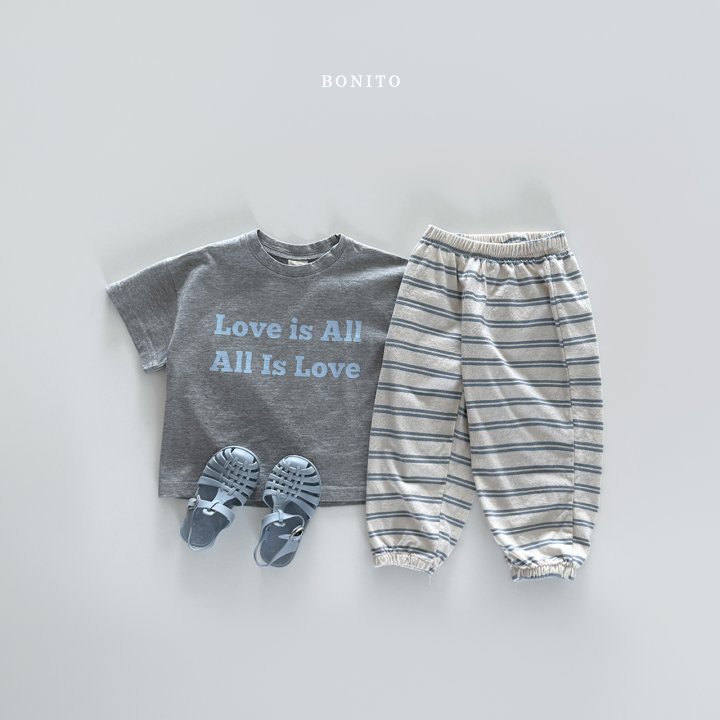 Bonito - Korean Children Fashion - #fashionkids - Stripe Jogger Pants - 12