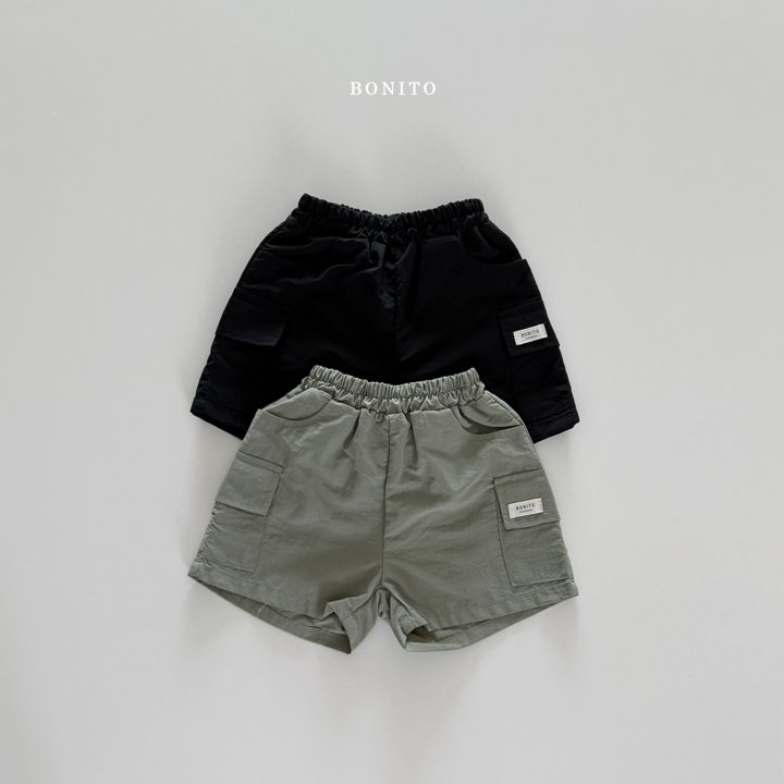 Bonito - Korean Children Fashion - #fashionkids - Cargo Pocket Shorts