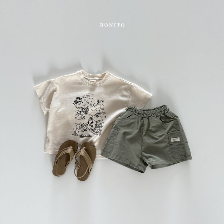 Bonito - Korean Children Fashion - #fashionkids - Drawing Tee - 9