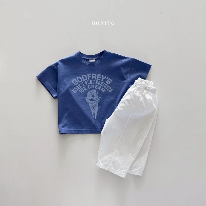 Bonito - Korean Children Fashion - #kidsshorts - God Free Ice Cream Tee - 8