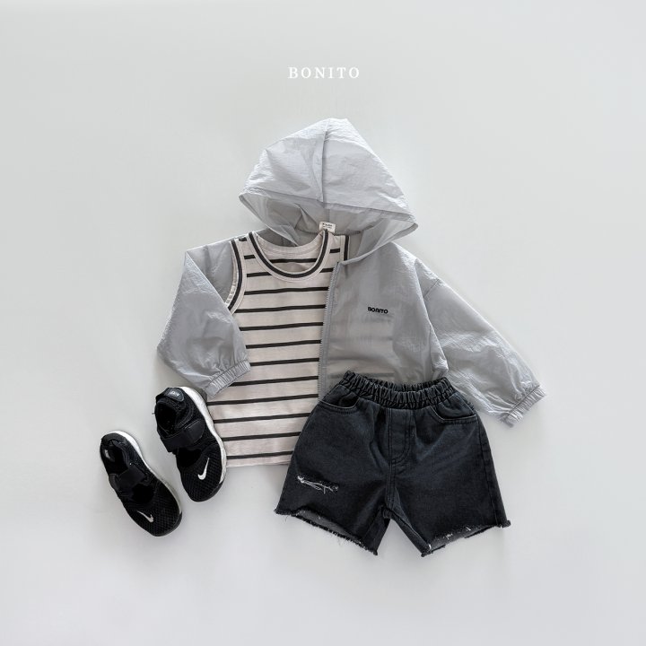 Bonito - Korean Children Fashion - #kidsshorts - Windy Cooling Hood Zip-Up Jacket - 5