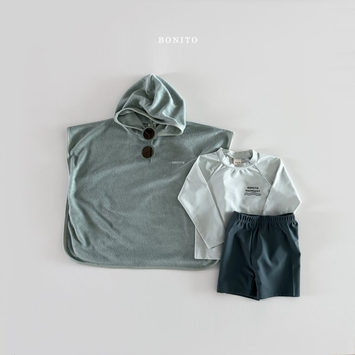 Bonito - Korean Children Fashion - #kidsshorts - Hooded Beach Gown - 8