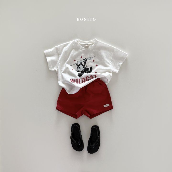 Bonito - Korean Children Fashion - #kidsshorts - Wild Cat Tee - 7