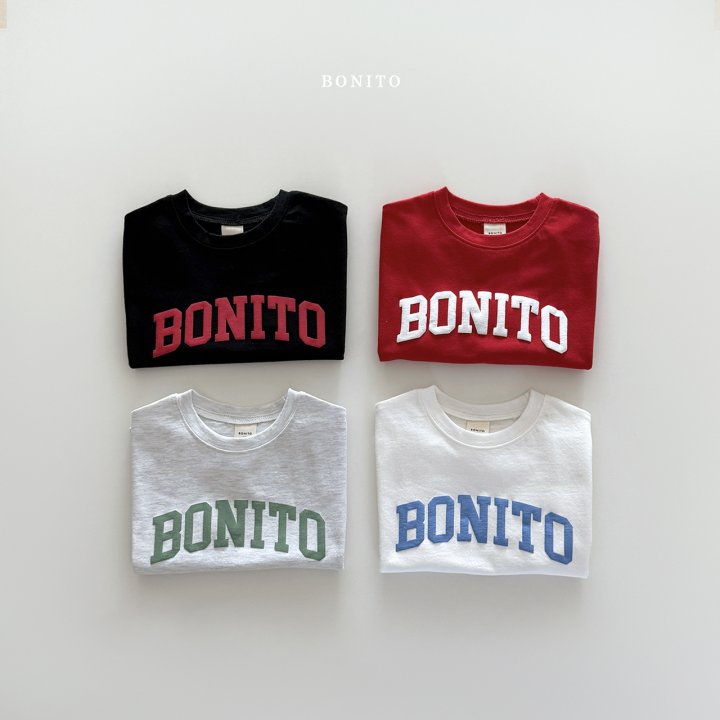 Bonito - Korean Children Fashion - #kidsshorts - Bonito Print Tee - 4