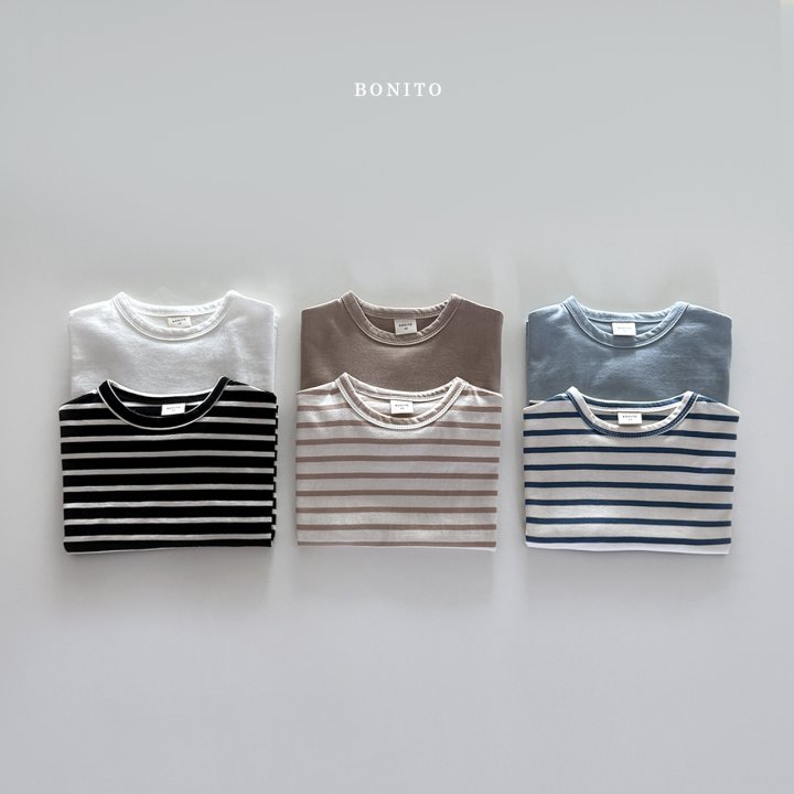 Bonito - Korean Children Fashion - #kidsstore - Short Sleeve Tee Set