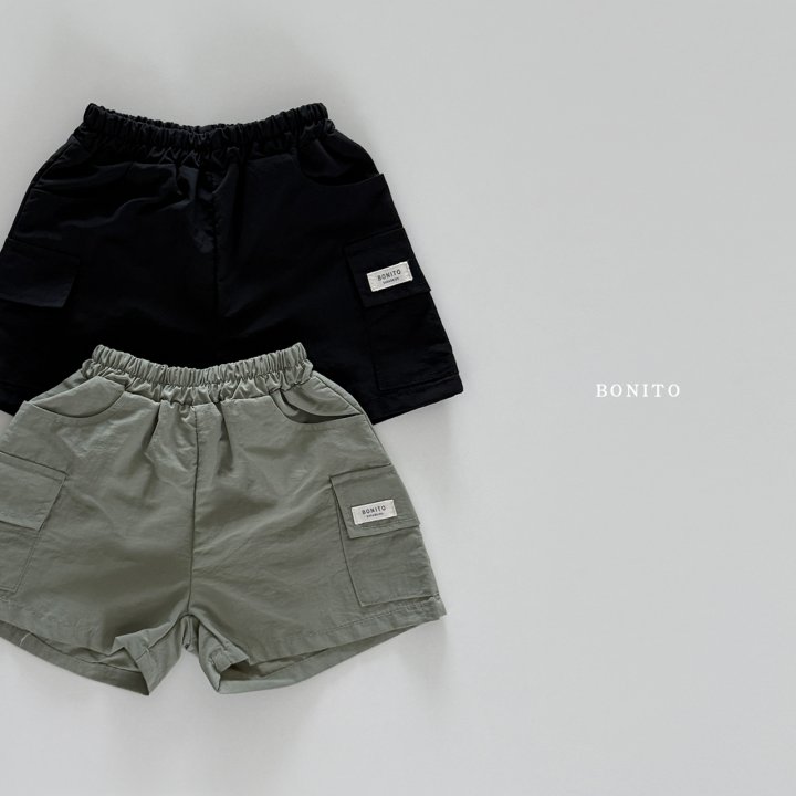 Bonito - Korean Children Fashion - #kidsstore - Cargo Pocket Shorts - 3