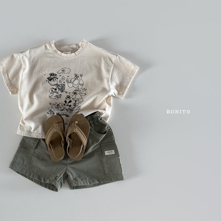 Bonito - Korean Children Fashion - #kidsstore - Drawing Tee - 11
