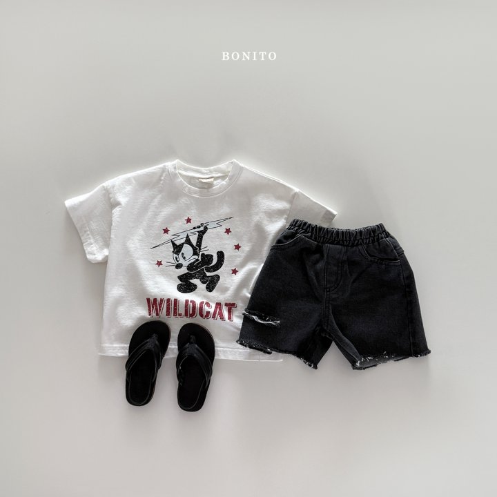Bonito - Korean Children Fashion - #kidzfashiontrend - Wild Cat Tee - 9