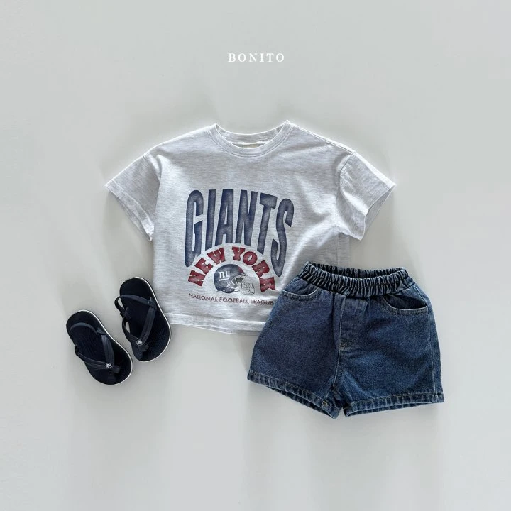 Bonito - Korean Children Fashion - #kidzfashiontrend - Giant Tee - 10