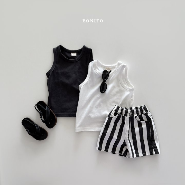 Bonito - Korean Children Fashion - #kidzfashiontrend - Sleeveless Set - 6