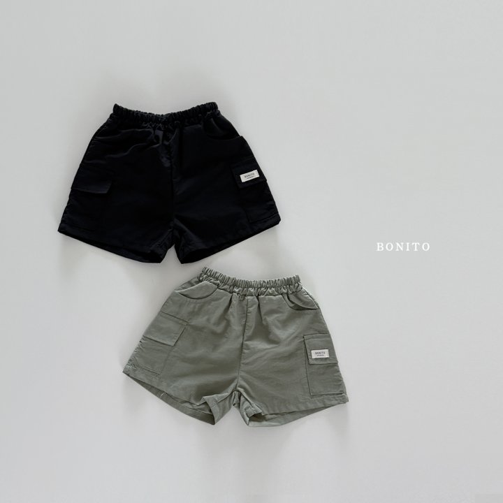 Bonito - Korean Children Fashion - #kidsstore - Cargo Pocket Shorts - 4