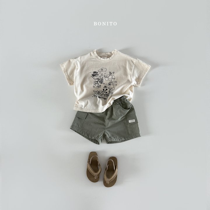 Bonito - Korean Children Fashion - #kidzfashiontrend - Drawing Tee - 12