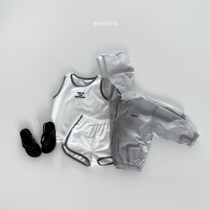 Bonito - Korean Children Fashion - #littlefashionista - Weather Terry Sleeveless Set - 8