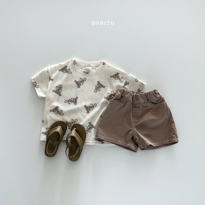 Bonito - Korean Children Fashion - #littlefashionista - Bunny Rabbit Tee - 8