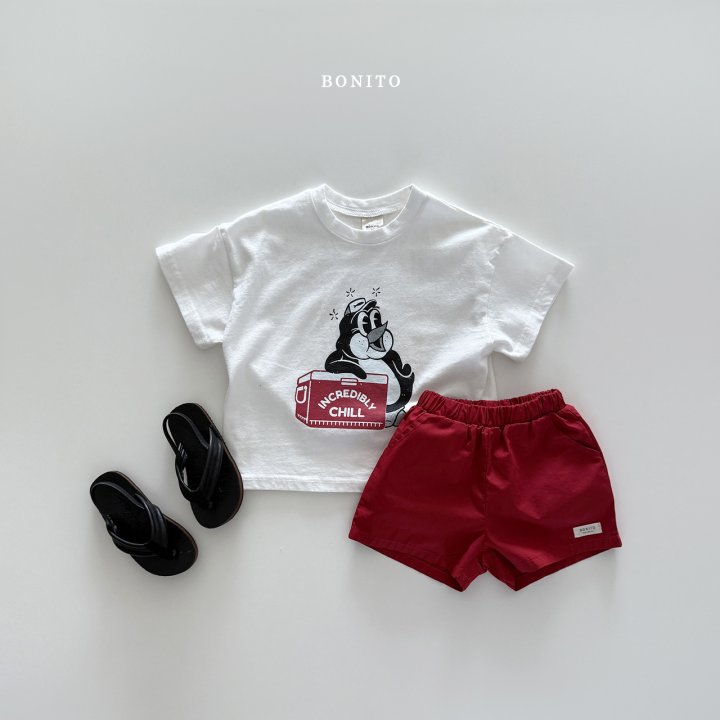 Bonito - Korean Children Fashion - #littlefashionista - Chill Penguin Tee - 3