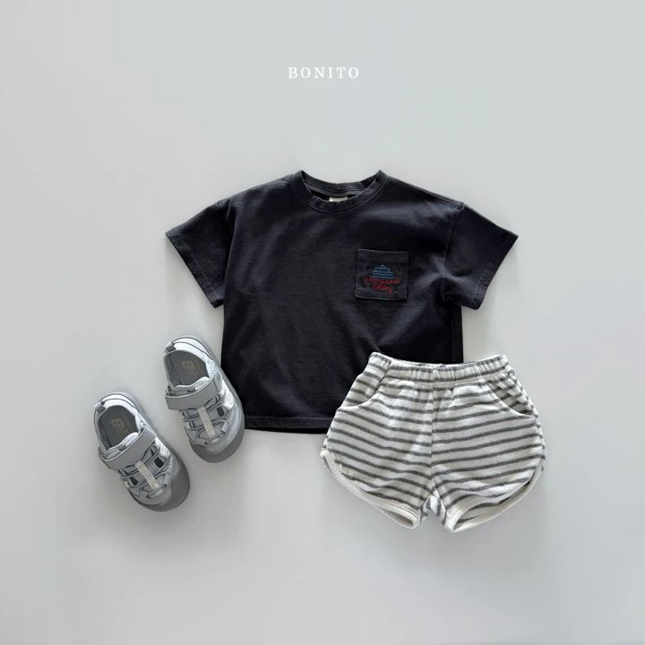 Bonito - Korean Children Fashion - #littlefashionista - Sailboat Pocket Tee - 12