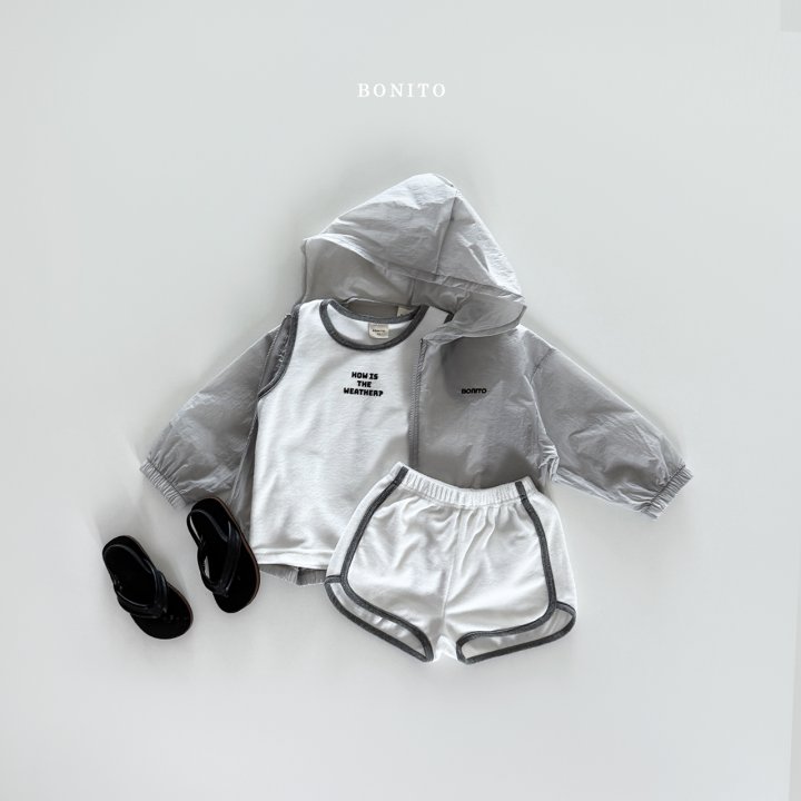 Bonito - Korean Children Fashion - #magicofchildhood - Weather Terry Sleeveless Set - 9