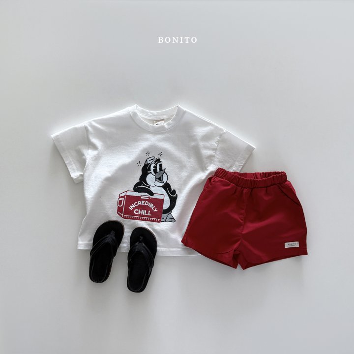 Bonito - Korean Children Fashion - #littlefashionista - Chill Penguin Tee - 4