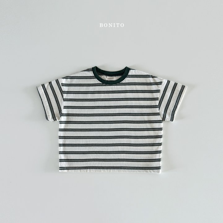 Bonito - Korean Children Fashion - #magicofchildhood - Ari Stripe Tee - 6