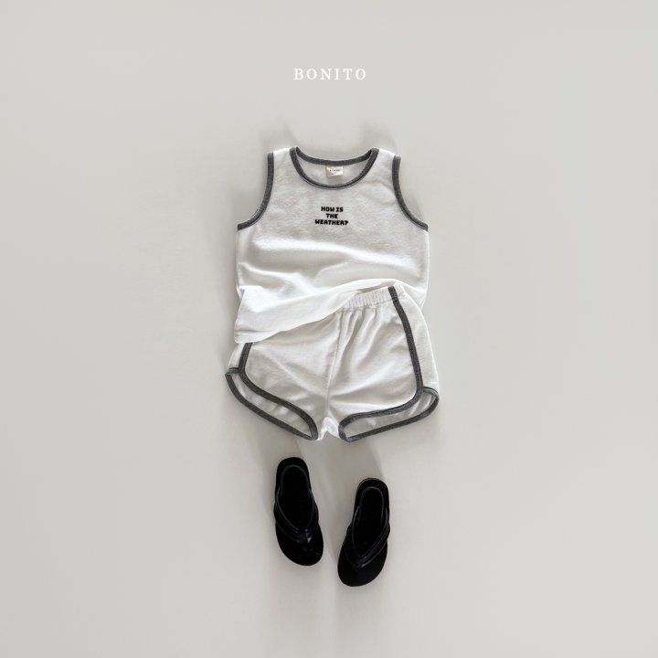 Bonito - Korean Children Fashion - #minifashionista - Weather Terry Sleeveless Set - 10