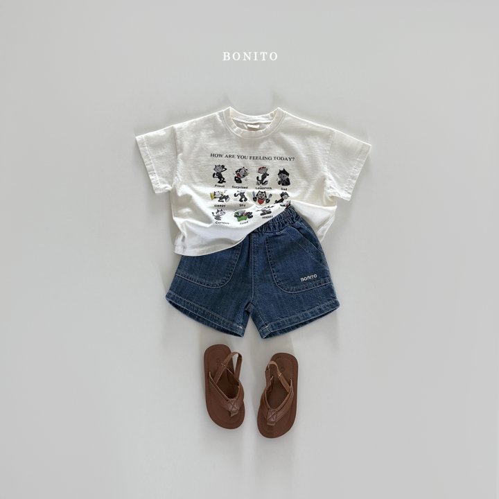 Bonito - Korean Children Fashion - #minifashionista - Feeling Today Tee - 6