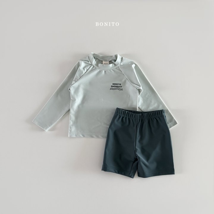Bonito - Korean Children Fashion - #minifashionista - Rash Guard Swim Set - 9