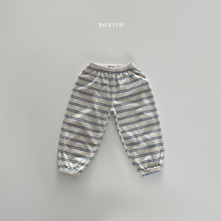 Bonito - Korean Children Fashion - #minifashionista - Stripe Jogger Pants - 5
