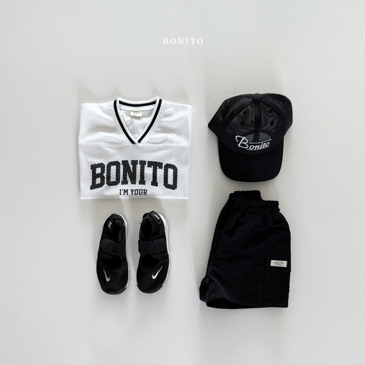 Bonito - Korean Children Fashion - #prettylittlegirls - Bonito Mesh V-neck Tee - 9