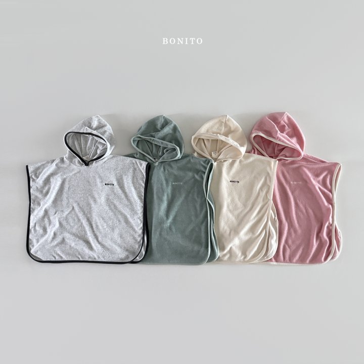 Bonito - Korean Children Fashion - #prettylittlegirls - Hooded Beach Gown
