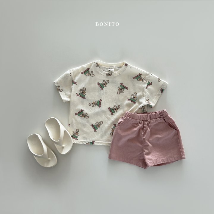 Bonito - Korean Children Fashion - #prettylittlegirls - Bunny Rabbit Tee - 11