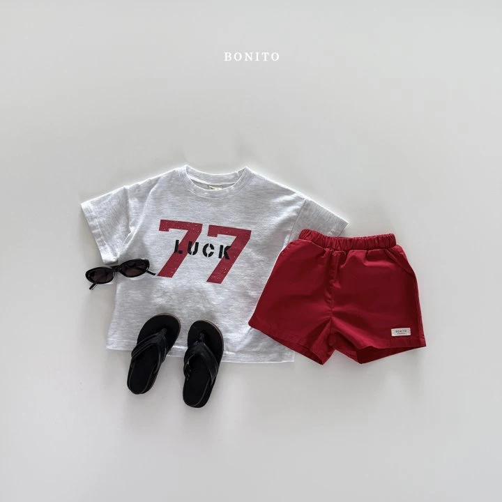 Bonito - Korean Children Fashion - #prettylittlegirls - Lucky 77 Tee - 10