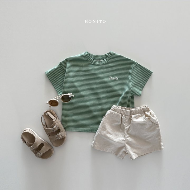 Bonito - Korean Children Fashion - #prettylittlegirls - Tiny Stripe Stretch Tee - 5
