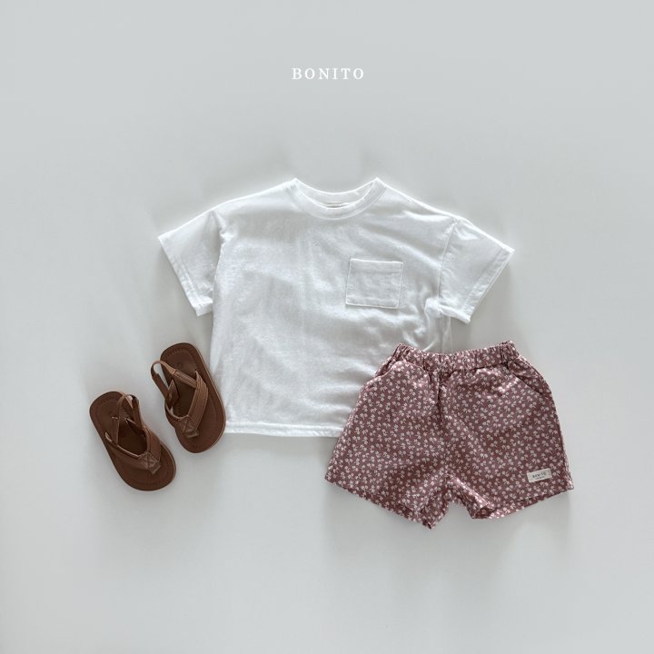Bonito - Korean Children Fashion - #stylishchildhood - Slub Pocket Tee - 6