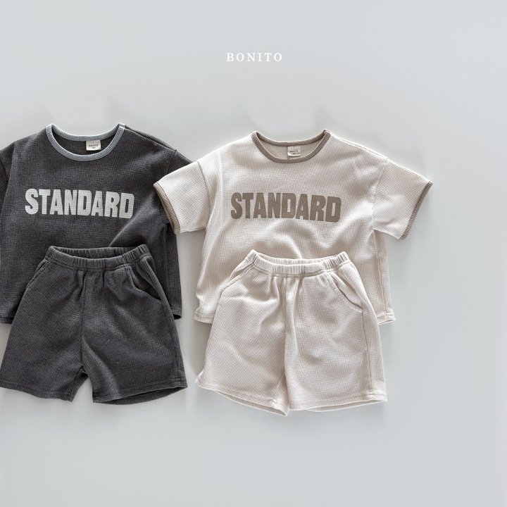 Bonito - Korean Children Fashion - #todddlerfashion - Standard Waffle Set - 3