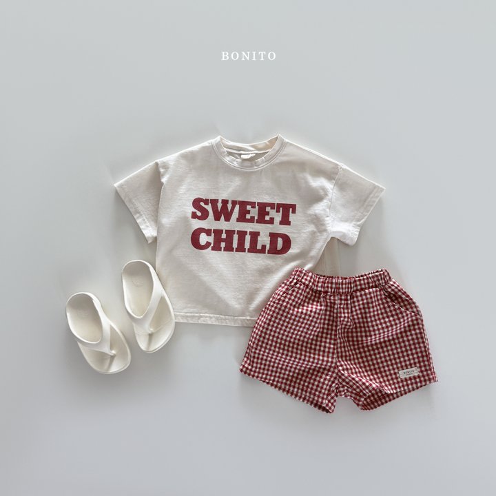 Bonito - Korean Children Fashion - #todddlerfashion - Sweet Child Tee - 8